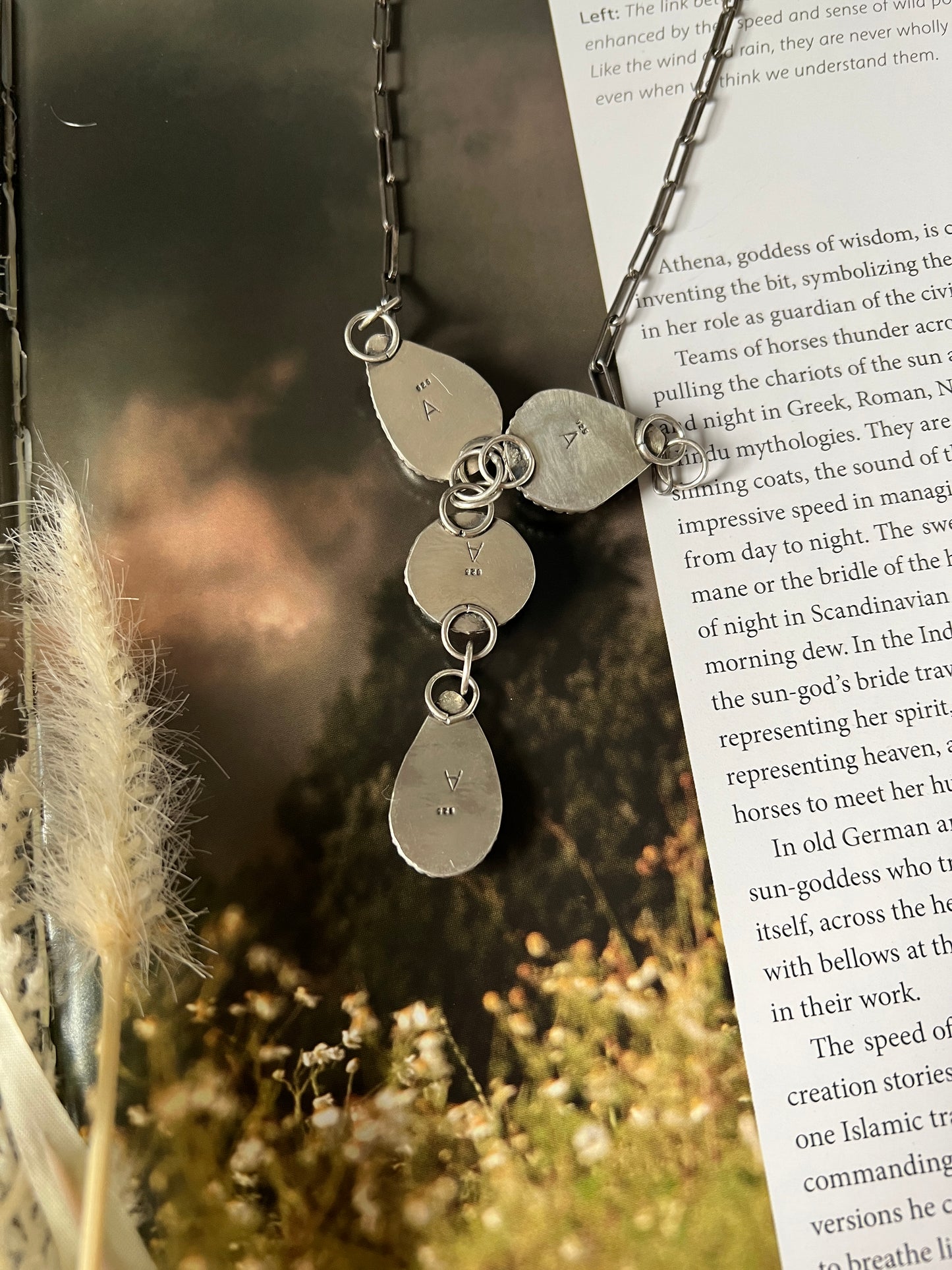 Turquoise Lariat Necklace